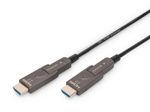 Digitus 4K - HDMI AOC Hybrid Glasfaserkabel mit 30m abnehmbaren Stecker