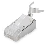 Digitus CAT 6A Modularstecker für Rundkabel, geschirmt, 100 Stk.