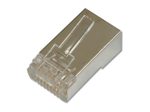 Digitus Modularstecker für Rundkabel, Pass through Stecker