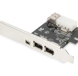 Digitus PCI Express Karte, Firewire 1394a (3+1 Port)