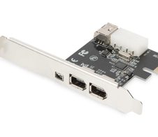 Digitus PCI Express Karte, Firewire 1394a (3+1 Port)
