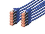 Digitus CAT 6 S/FTP Patchkabel, 10 Stück