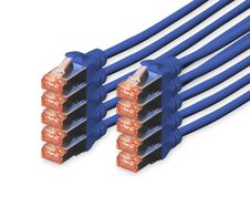 Digitus CAT 6 S/FTP Patchkabel, 10 Stück