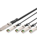 Digitus 40G QSFP+ to 4XSFP+ Direct Attach Kabel 2m