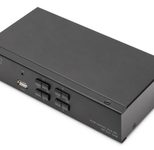 Digitus KVM Switch, 4x1 DP, DP Out, USB