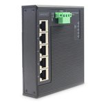 Digitus 5 Port Gigabit Ethernet Netzwerk Switch Switch, Flat, Industrial, Unmanaged