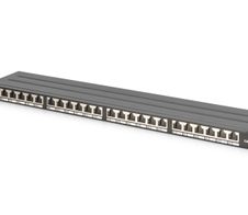 Digitus CAT 6, Klasse E High Density Patch Panel, geschirmt, schwarz