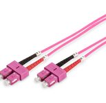 Digitus LWL Multimode Patchkabel, OM4, SC / SC