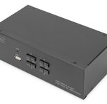 Digitus KVM Switch, 4 Port, Dual Display, 4K, DisplayPort