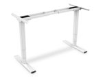 Digitus Elektrisch höhenverstellbares Tischgestell Zweifachmotor, 3-Stufen, weiß