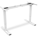 Digitus Elektrisch höhenverstellbares Tischgestell Zweifachmotor, 3-Stufen, weiß