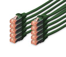Digitus CAT 6 S/FTP Patchkabel, 10 Stück
