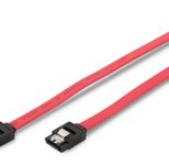 Digitus SATA Anschlusskabel, L-Typ, m/ Verschluß Bu/Bu, 0.5m, gerade, SATA II/III