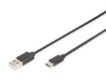 Digitus USB Type-C Anschlusskabel, Typ-C - A