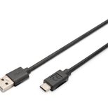 Digitus USB Type-C Anschlusskabel, Typ USB-A auf USB-C