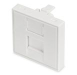 Digitus 45x45 mm Frontplatte für Kabelkanäle