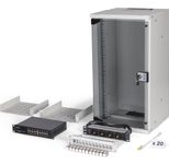 Digitus Netzwerk-Set SOHO Pro, 254 mm (10") - 12HE, 315 x 300 mm (B x T)