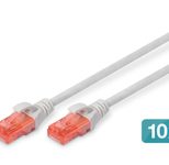 Digitus CAT 6 U/UTP Patchkabel - LSZH, 10 Stück