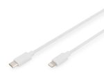 Digitus Lightning auf USB - C - Daten-/Ladekabel, MFI-Zertifiziert