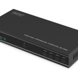 Digitus HDMI Video Wall Controller, 4 Bildschirme 4K/30Hz, HDMI, USB-C, Schwarz