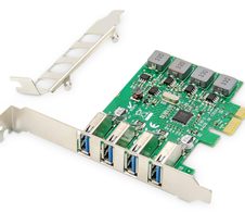 Digitus 4-Port USB 3.0 PCI Express Add-On Karte