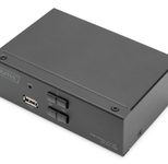 Digitus KVM Switch, 2x1 DP, DP Out,USB