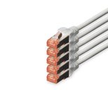 Digitus CAT 6 S/FTP Patchkabel, 5 Stück