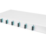 Digitus LWL-Spleißbox, 1HE, bestückt, 6x SC DX, OM3