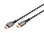 Digitus 16K DisplayPort Anschlusskabel, Version 2.1, 1m, 80G, schwarz