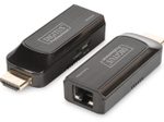 Digitus Mini HDMI Extender Set,  Full HD 50m, CAT 6/6A/7, Strom via Micro USB Kabel, sw