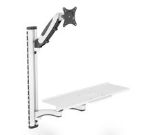 Digitus Arbeitsplatz (Monitor, Tastatur, Maus) Wandmontage