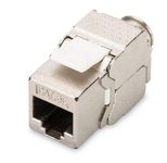 Digitus CAT 5e Keystone Modul, geschirmt Klasse D, RJ45 zu LSA, werkzeugfreie Installation