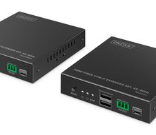 Digitus HDMI Fiber KVM IP Extender Set, 4K/60Hz