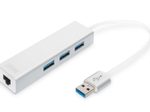 Digitus USB 3.0 3-Port Hub & Gigabit LAN-Adapter