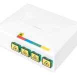 Digitus FTTH Gehäuse mit 4 x SC SX Kupplung