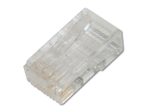 Digitus CAT 6 Modular Stecker für Rundkabel, ungeschirmt, Pass through Stecker
