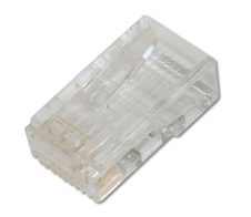 Digitus CAT 6 Modular Stecker für Rundkabel, ungeschirmt, Pass through Stecker