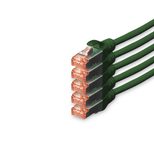Digitus CAT 6 S/FTP Patchkabel, 5 Stück