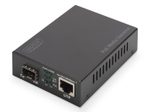 Digitus Gigabit PoE Medienkonverter, RJ45 / SFP, PSE