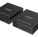 Digitus USB 3.2 Gen1 CAT Extender, 5 Gbps, 4 Ports: 3x USB-A / 1x USB-C, 100m
