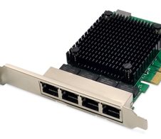 Digitus 4-Port 2,5 Gigabit Ethernet Netzwerkkarte, RJ45, PCI Express, Realtek Chipsatz