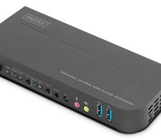 Digitus KVM Switch, 2x1 HDMI, HDMI Out,USB, 4Kx2K@60Hz