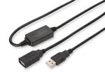 Digitus Aktives USB 2.0 Verlängerungskabel, 15 m
