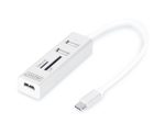 Digitus USB Typ-C™ OTG 3-Port Hub + Kartenleser