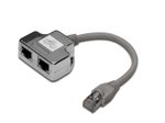Digitus CAT 5e Patchkabel-Adapter, 2x CAT 5e, geschirmt