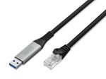 Digitus USB 3.2 Gen1 - RJ45 Ethernet Kabel, 1Gbit/s, 15m