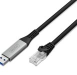 Digitus USB 3.2 Gen1 - RJ45 Ethernet Kabel, 1Gbit/s, 2m