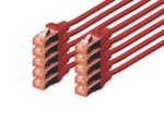 Digitus CAT 6 S/FTP Patchkabel, 10 Stück