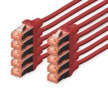 Digitus CAT 6 S/FTP Patchkabel, 10 Stück