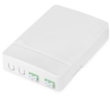Digitus FTTH Gehäuse mit 2 x LC/APC DX Kupplungen